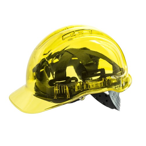 FRONTIER CLEARVIEW HARD HAT VENTED PREMIUM YELLOW 